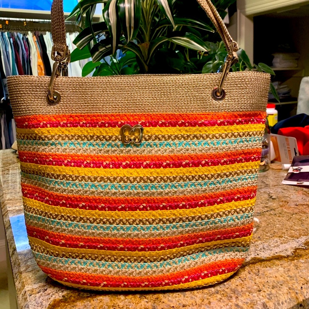 Eric Javits colorful tote 🌸 brand new condition